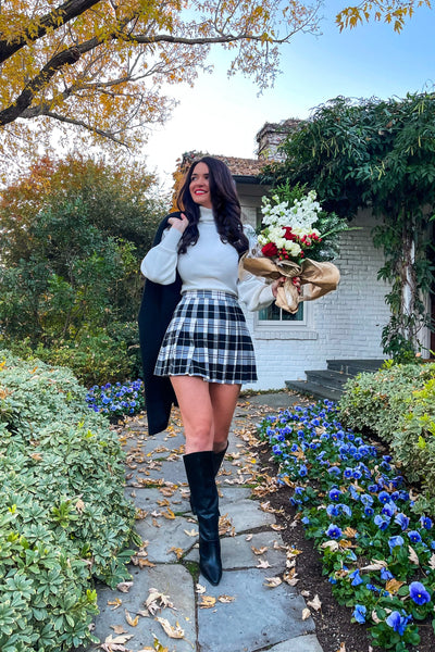 Plaid Skater Skirt